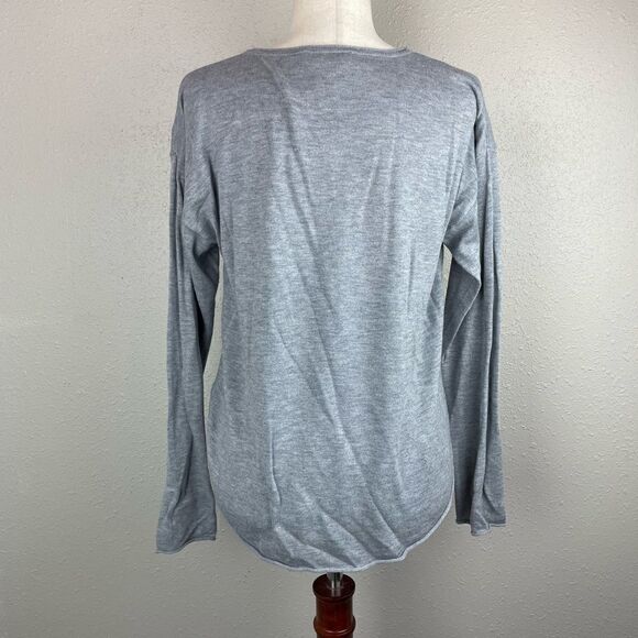 Rachel Zoe Football Sweater Size L EUC - Picture 4 of 7